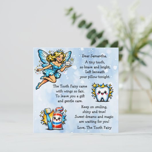 Personalized Letter from the Tooth Fairy (スタンド正面)