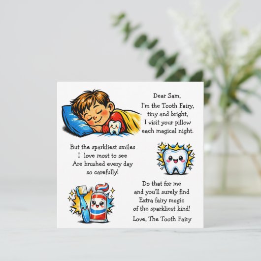 Personalized Letter from the Tooth Fairy (スタンド正面)