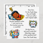 Personalized Letter from the Tooth Fairy (正面/裏面)