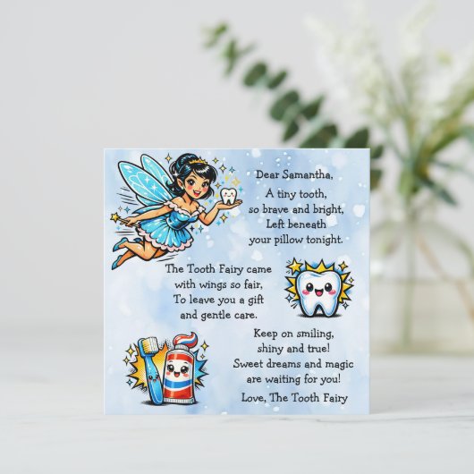 Personalized Letter from the Tooth Fairy (スタンド正面)