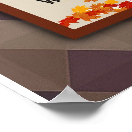 Personalized Letter To My Husband Valentine Days ポスター (角)