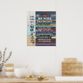 Personalized Letter To My Wife, ポスター (キッチン)