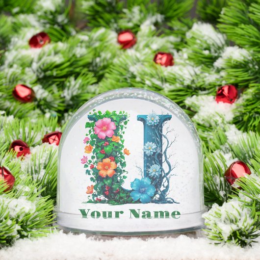 Personalized Letter U (クリスマス)