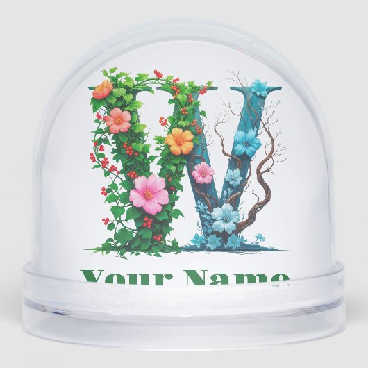 Personalized Letter W (正面)