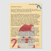 Personalized Letters from Santa Candy Canes Name (正面)