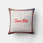 Personalized Level Up Christmas Funny Gamer Santa クッション (裏面)