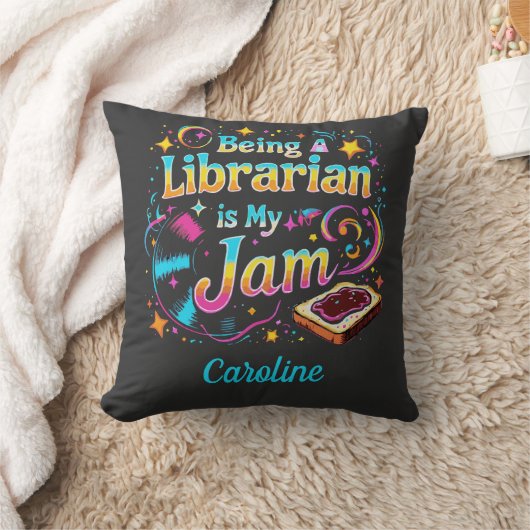 Personalized Librarian Gift クッション (ブランケット)