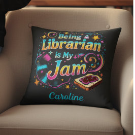 Personalized Librarian Gift クッション