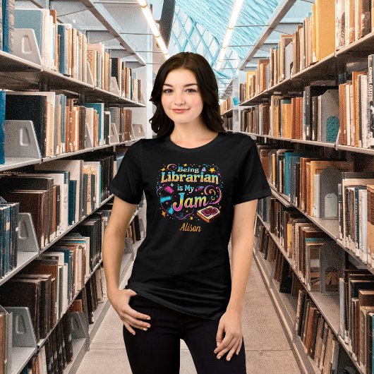 Personalized Librarian Gift トライブレンドＴシャツ