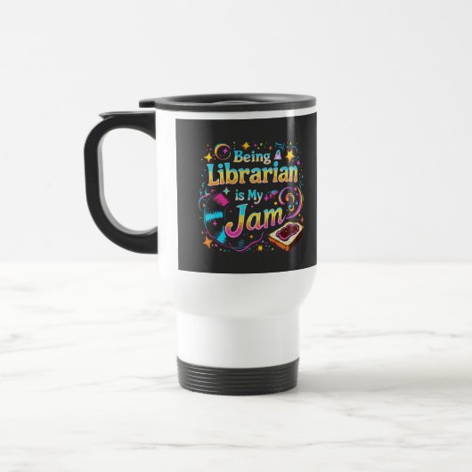 Personalized Librarian Gift トラベルマグ (左)