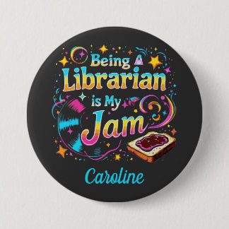 Personalized Librarian Gift 缶バッジ