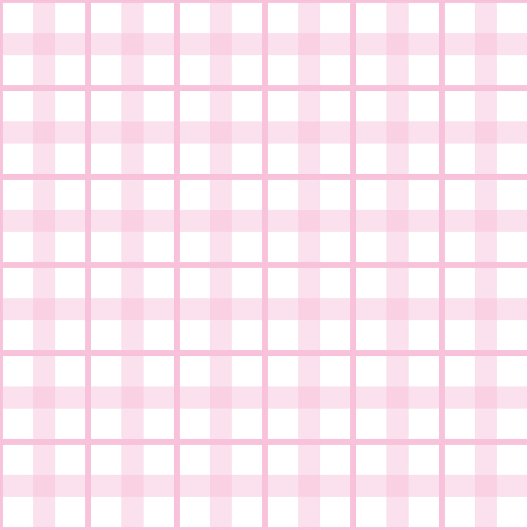 Personalized Light Pink Napkins Classic Plaid Set
