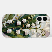 Personalized Lily of the Valley Phone Case Case-Mate iPhoneケース (裏面 (横))