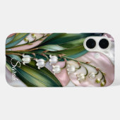 Personalized Lily of the Valley Phone Case Case-Mate iPhoneケース (裏面 (横))