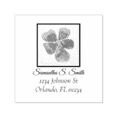 Personalized Little Flower セルフインキングスタンプ (デザイン)