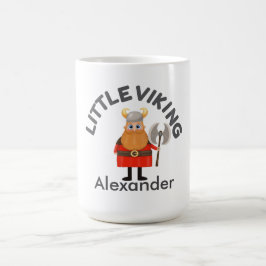 Personalized Little Viking Kids Mug  コーヒーマグカップ