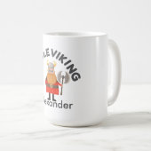 Personalized Little Viking Kids Mug  コーヒーマグカップ (正面右)
