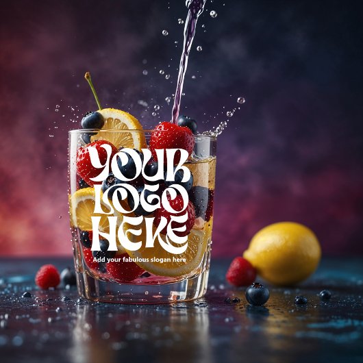 Personalized Logo and Text ウイスキーグラス