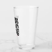 Personalized Logo and Text Beer Glasses タンブラーグラス (左)