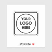 Personalized Logo Business Promo QR Code label シール (シート)