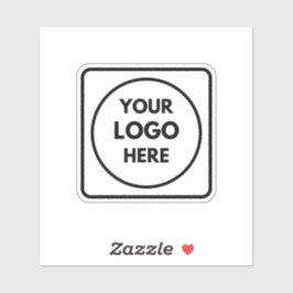 Personalized Logo Business Promo QR Code label シール
