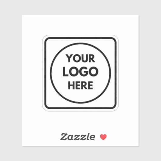 Personalized Logo Business Promo QR Code label シール (シート)