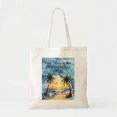 Personalized Lost at Sea Cruise Tote Bag トートバッグ (正面)