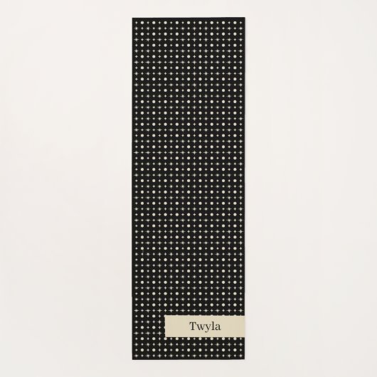 Personalized Lotus Pond ヨガマット (裏面)