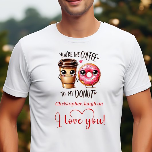 Personalized Love Gift Funny Food Valentine Shirt Tシャツ