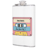 Personalized Love Jams Cassette Tape – Custom Name フラスク (左)
