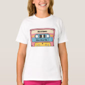 Personalized Love Jams Cassette Tape – Custom Name Tシャツ (正面)