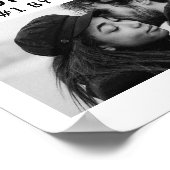 Personalized Love Story Photo | Love of My Life ポスター (角)