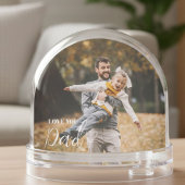 Personalized Love You Dad Photo