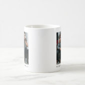 Personalized Love You GRAMMY Grandma Photo Simple コーヒーマグカップ (中央)