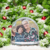 Personalized Love You Grandma Photo (クリスマス)