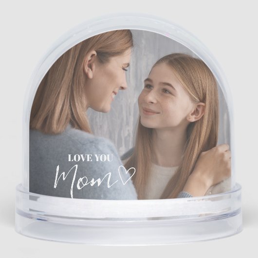 Personalized Love You Mom Photo (正面)