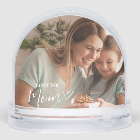 Personalized Love You Mom Photo (裏面)