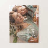 Personalized Love You Mom Photo ジグソーパズル (縦)