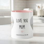 Personalized “Love You Mom” Photo | Custom Gift マグカップ