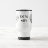 Personalized “Love You Mommy” Photo | Custom Gift トラベルマグ (中央)