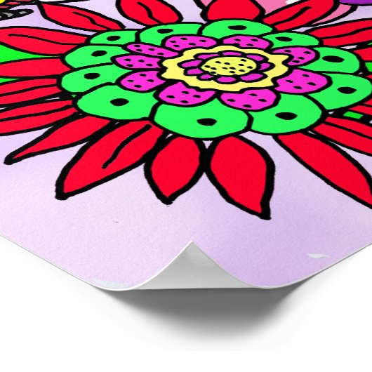 Personalized Loved, Blessed and Adored Fairy ポスター (角)