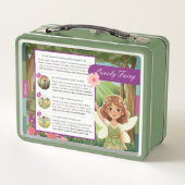 Personalized Lovely Fairy Lunch Box メタルランチボックス (裏面)