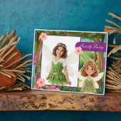 Personalized Lovely Fairy Tabletop Photo フォトプラーク (側面)