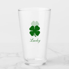 Personalized Lucky Clover タンブラーグラス