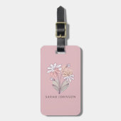 Personalized luggage tag, luggage tag ラゲッジタグ (正面縦)