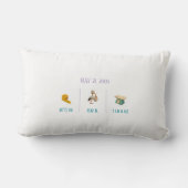 Personalized Lumbar Baby Pillow – Baby Koala ランバークッション (裏面)