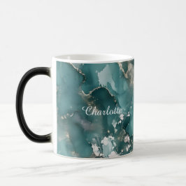 Personalized Luxury Marble Pattern Custom Name Mug モーフィングマグカップ