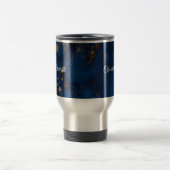 Personalized Luxury Marble Pattern Travel Mug トラベルマグ (中央)
