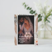 Personalized Luxury Wedding Invite Template"  シーズンポストカード (スタンド正面)