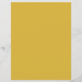 Personalized M Gold Flyer for Product Promotions チラシ (裏面)